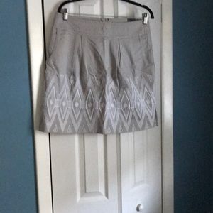Grey Banana Republic Skirt